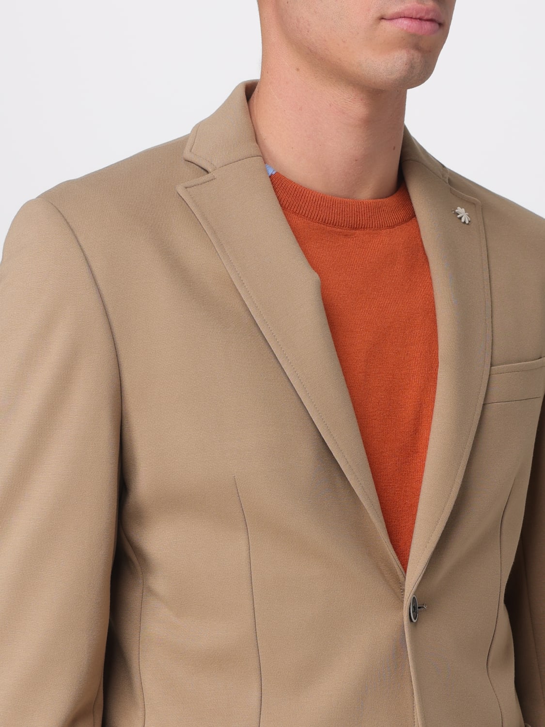 MANUEL RITZ JACKET: Jacket men Manuel Ritz, Camel - Img 5