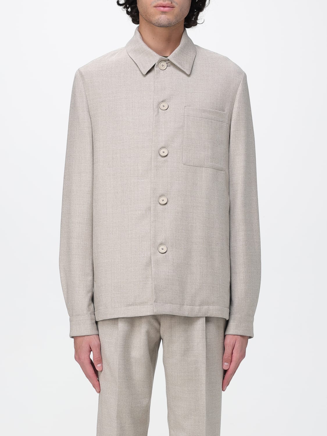 MANUEL RITZ JACKET: Jacket men Manuel Ritz, Beige - Img 1