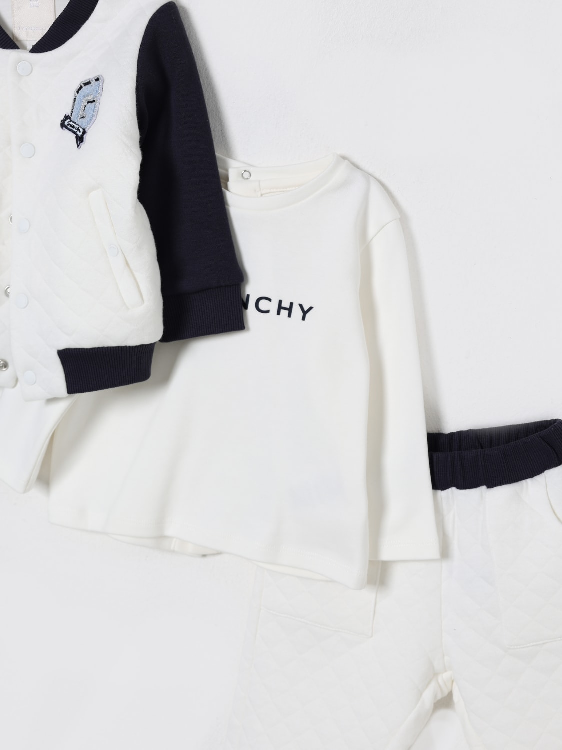 GIVENCHY JUMPSUIT: Romper kids Givenchy, Blue - Img 3