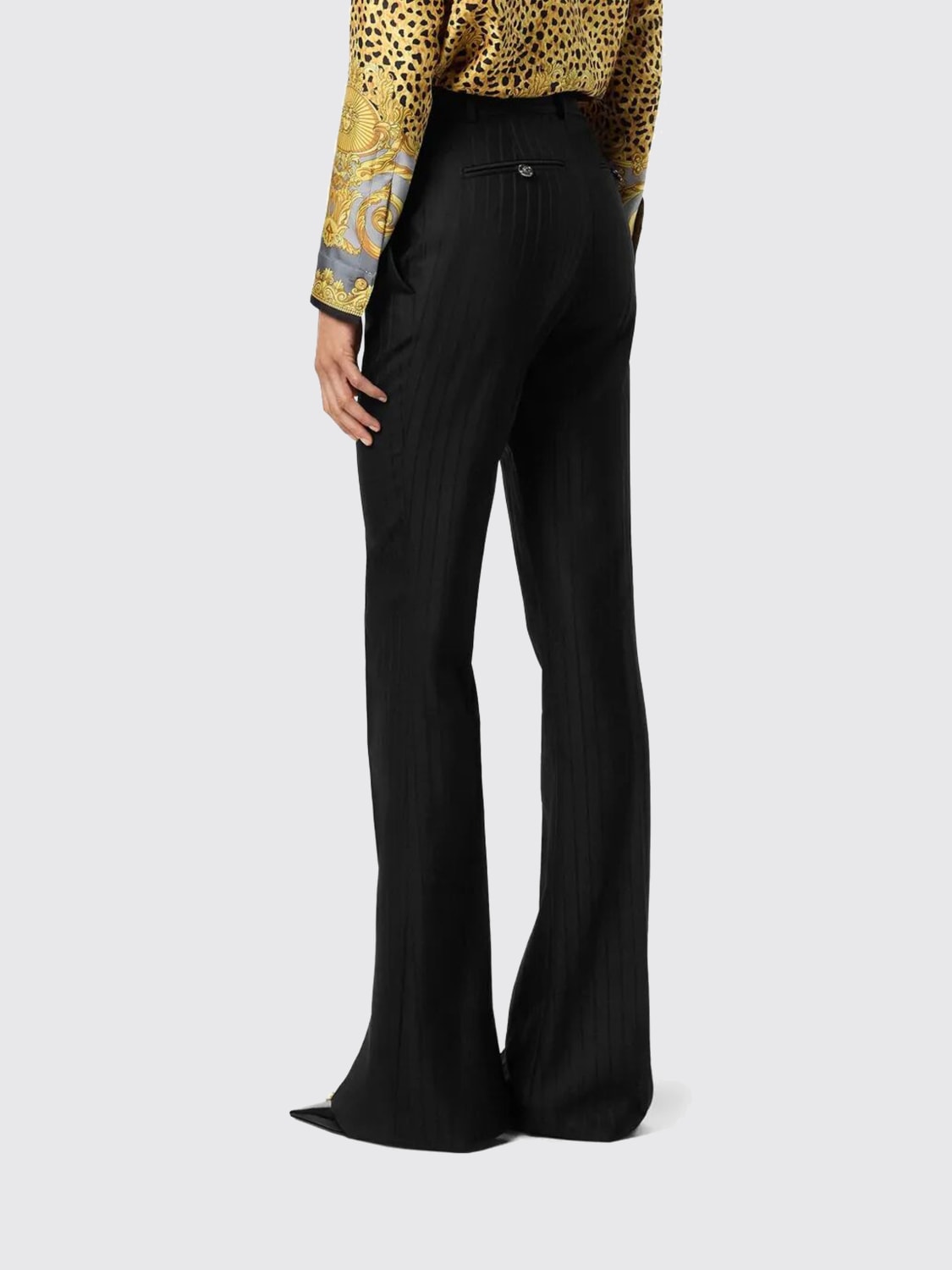 VERSACE PANTS: Pants woman Versace, Black - Img 2