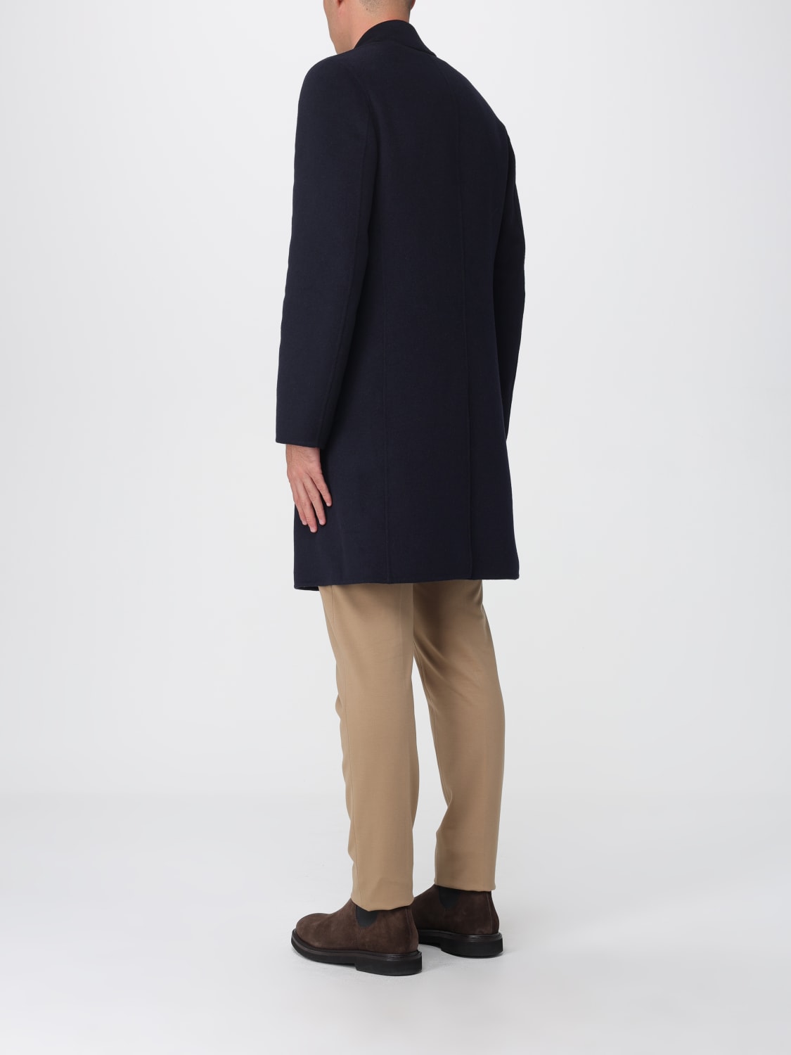 MANUEL RITZ COAT: Coat men Manuel Ritz, Blue - Img 2
