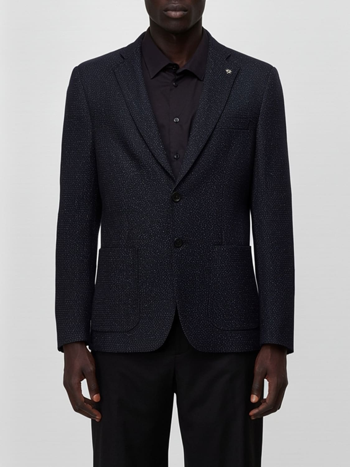 MANUEL RITZ JACKET: Jacket men Manuel Ritz, Black - Img 1