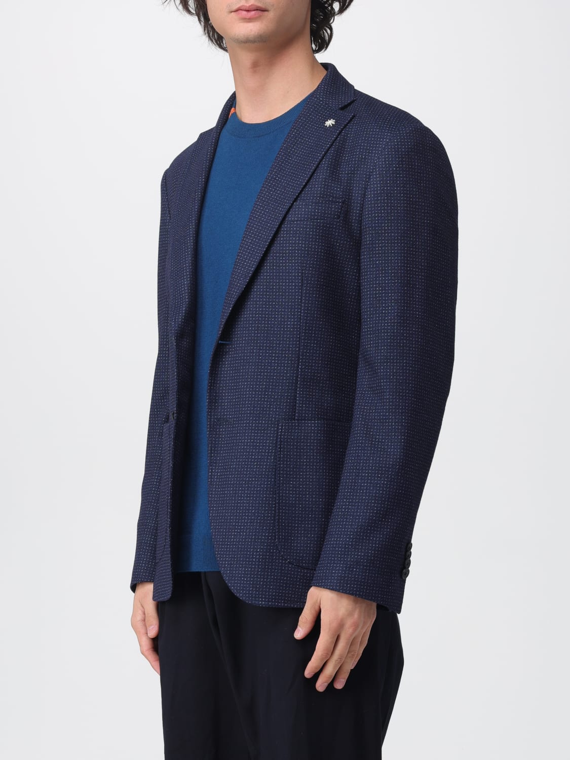 MANUEL RITZ JACKET: Jacket men Manuel Ritz, Multicolor - Img 3