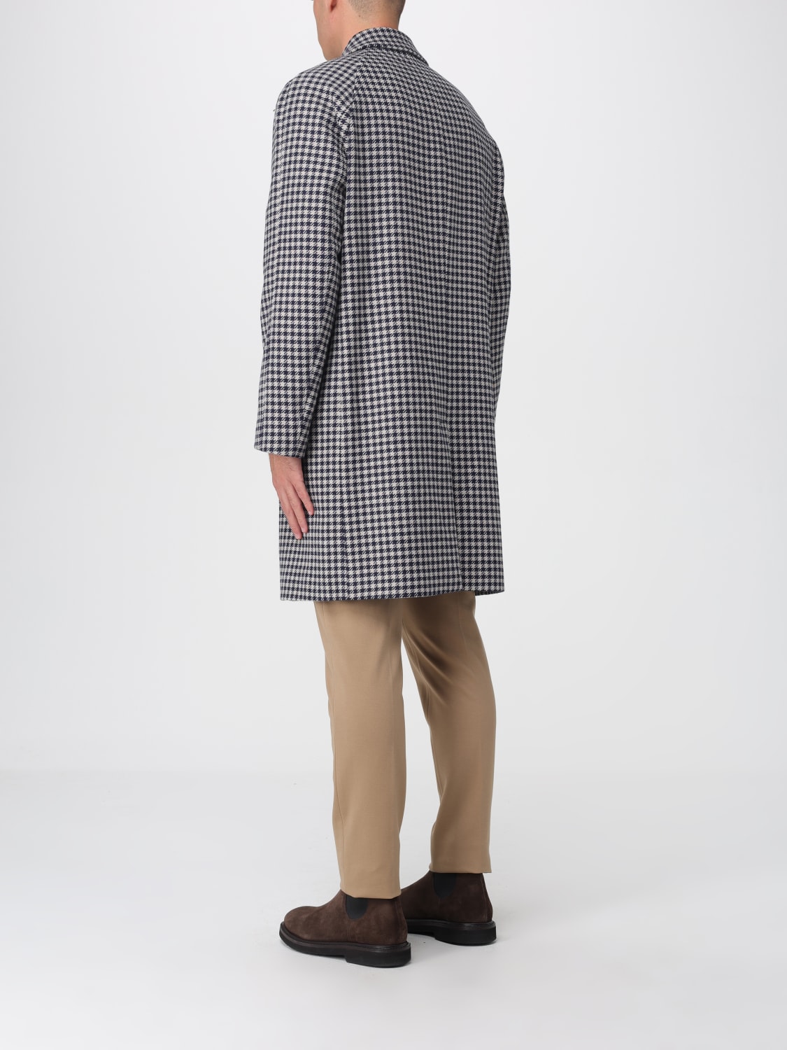 MANUEL RITZ COAT: Coat men Manuel Ritz, Multicolor - Img 2