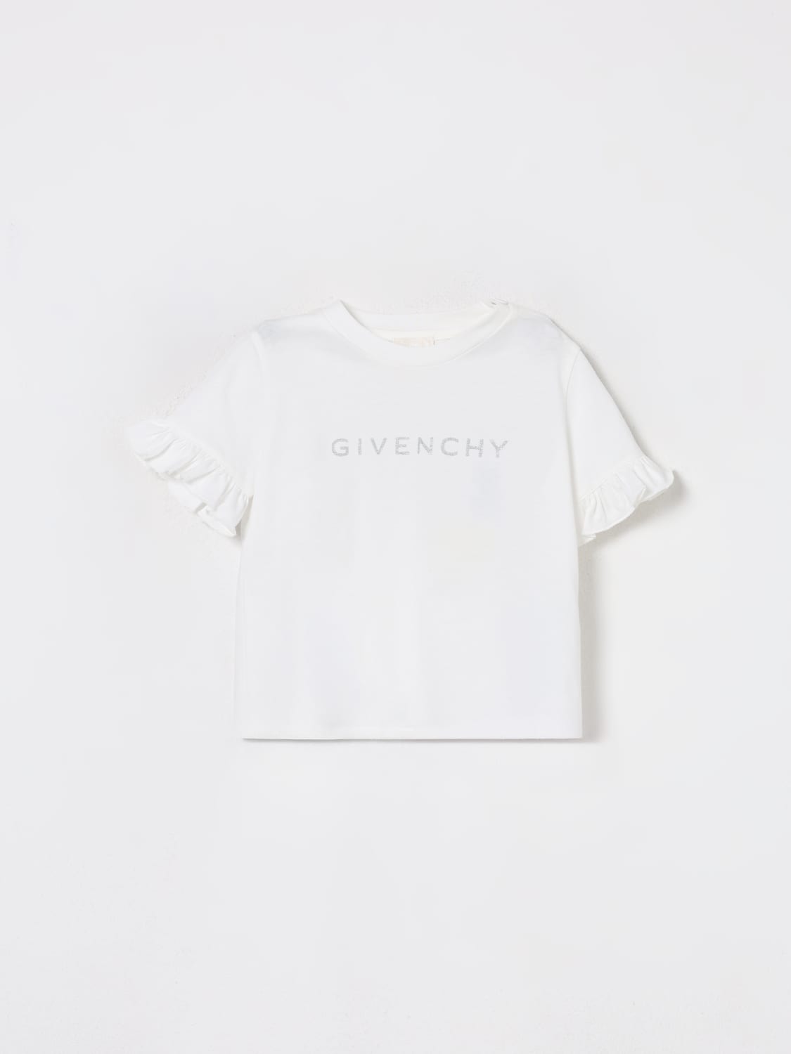 GIVENCHY T-SHIRT: T-shirt kids Givenchy, White - Img 1