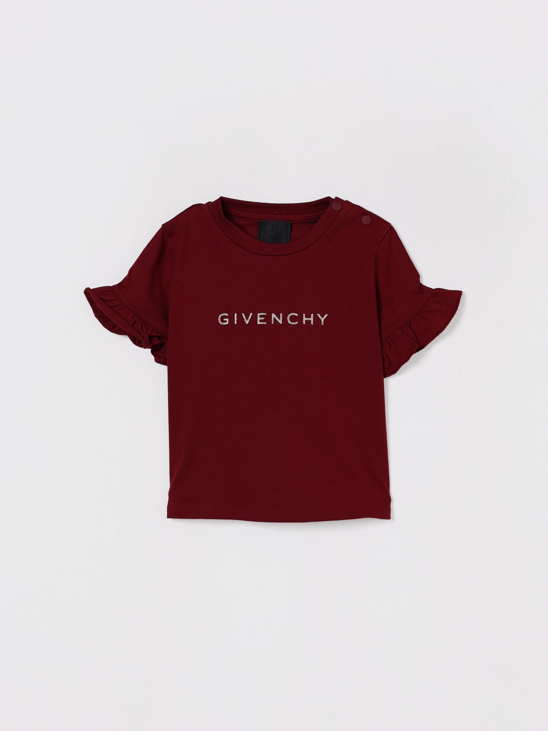 GIVENCHY T-SHIRT: T-shirt kids Givenchy, Brown - Img 1