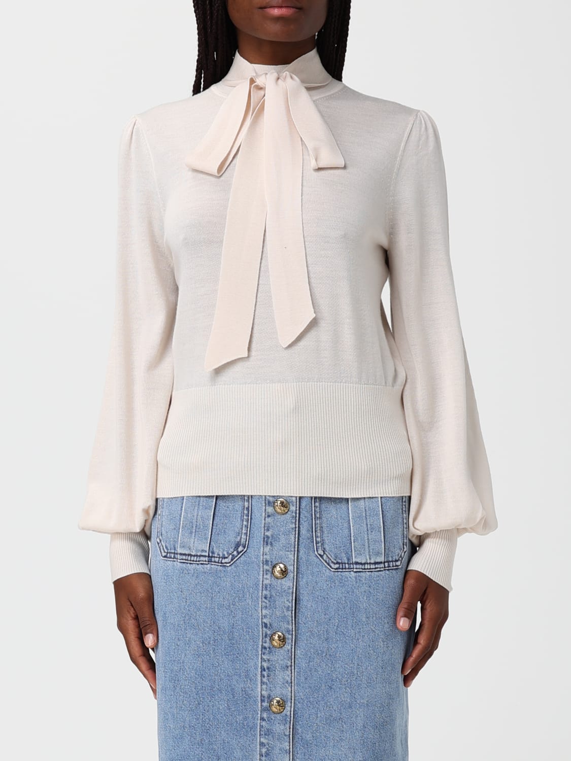 ZIMMERMANN SWEATER: Shirt woman Zimmermann, Beige - Img 1