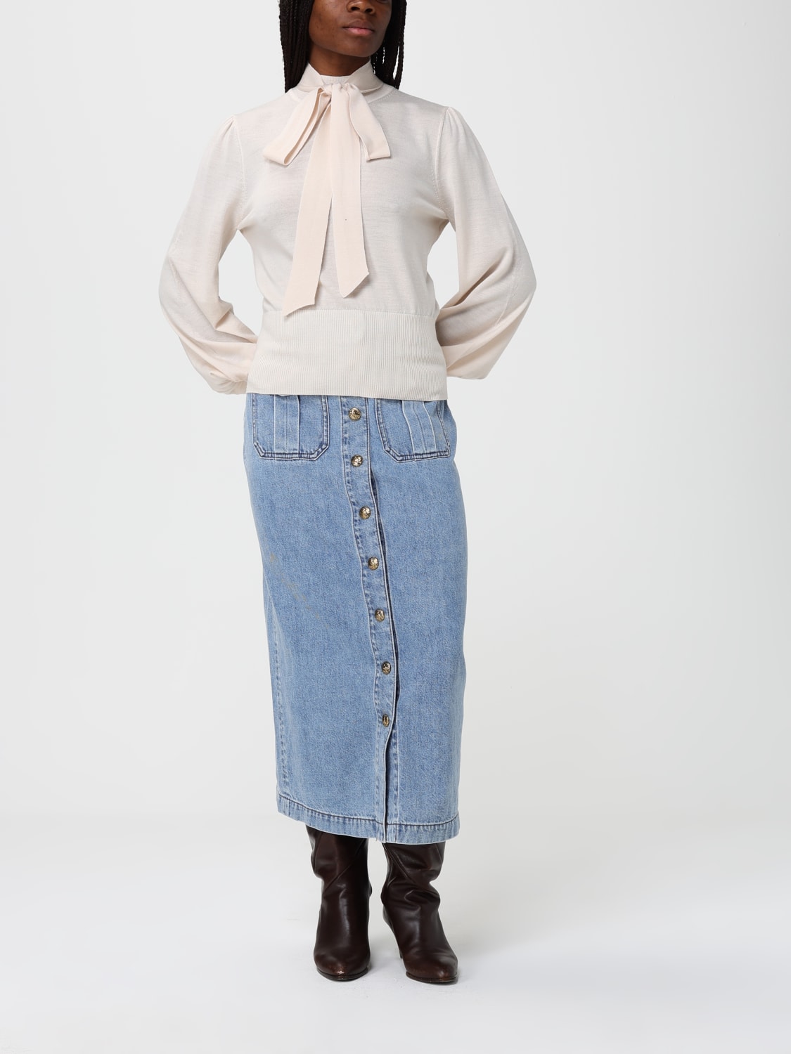 ZIMMERMANN SWEATER: Shirt woman Zimmermann, Beige - Img 2