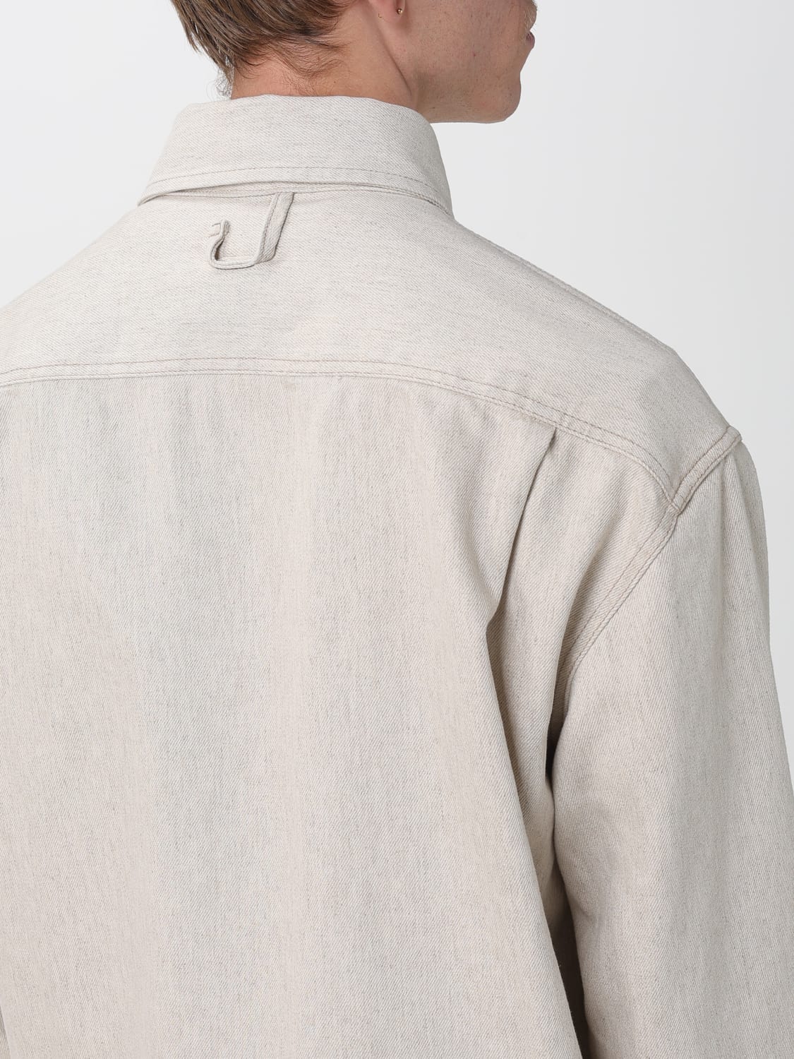 JACQUEMUS SHIRT: Shirt men Jacquemus, Beige - Img 5