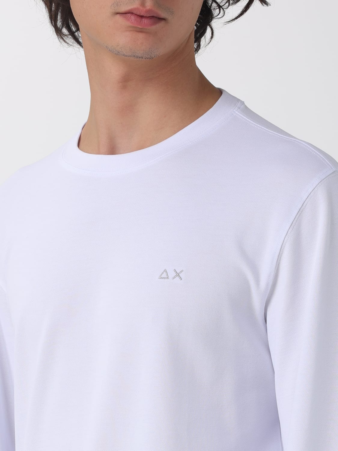 SUN68 SWEATER: T-shirt men SUN68, White - Img 3
