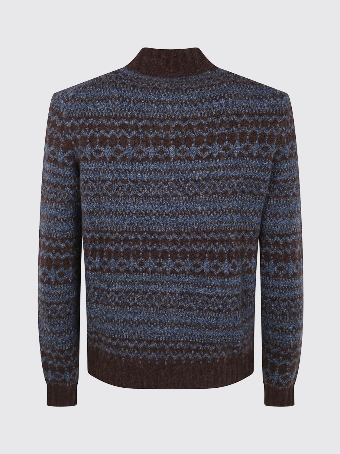 BALLANTYNE SWEATER: Sweater men Ballantyne, Blue - Img 2