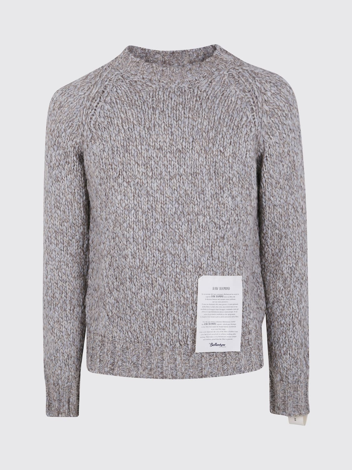 BALLANTYNE JERSEY: Jersey hombre Ballantyne, Crudo - Img 1