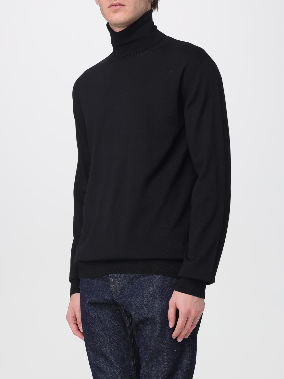 JIL SANDER SWEATER: Sweater men Jil Sander, Black - Img 4