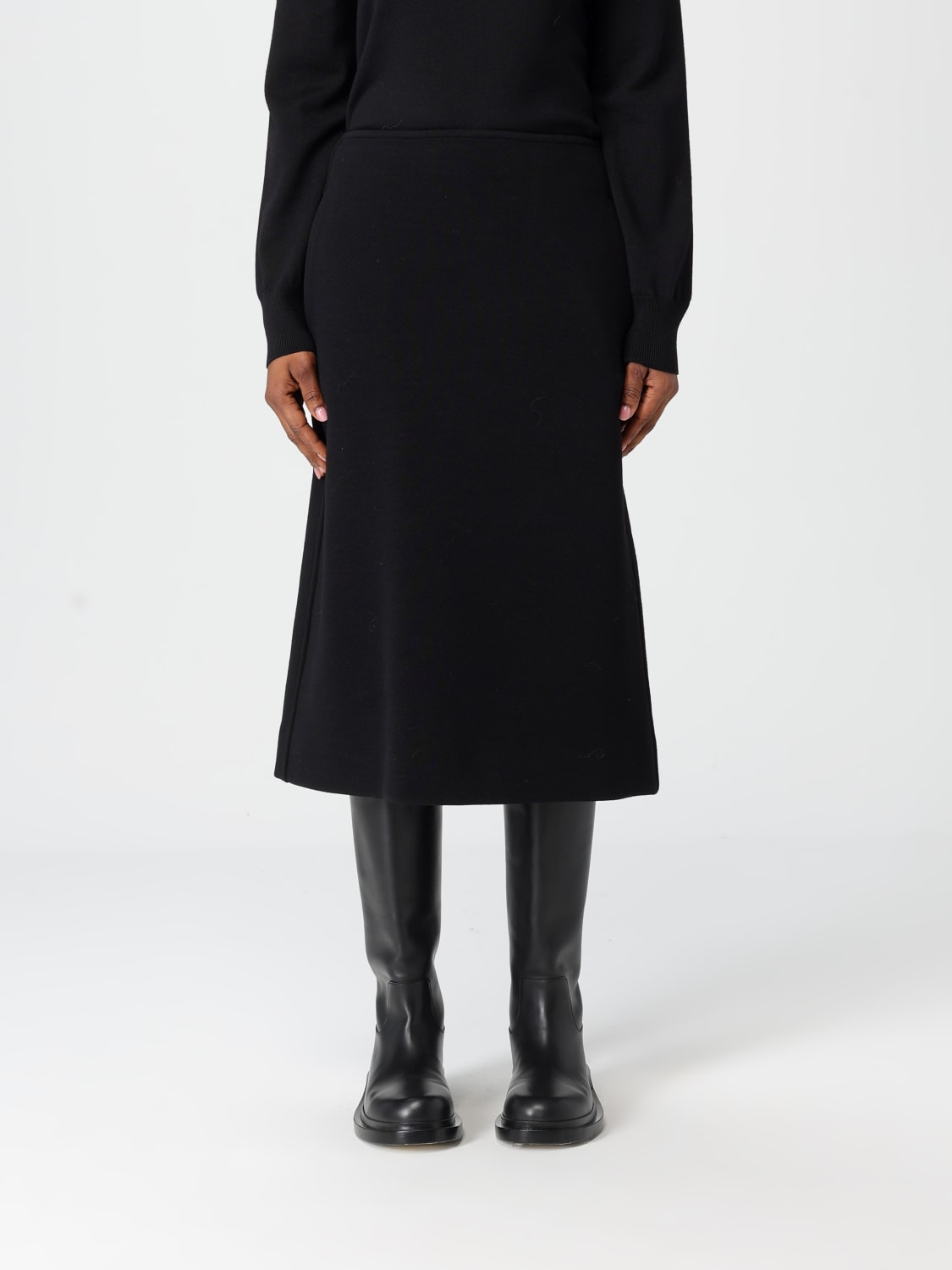 JIL SANDER FALDA: Falda mujer Jil Sander, Negro - Img 1