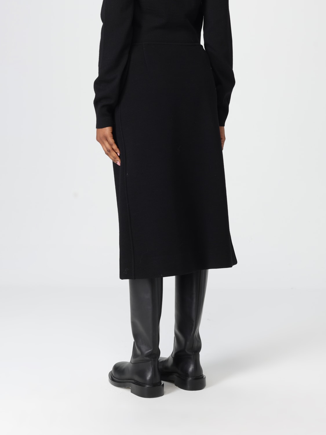 JIL SANDER FALDA: Falda mujer Jil Sander, Negro - Img 3
