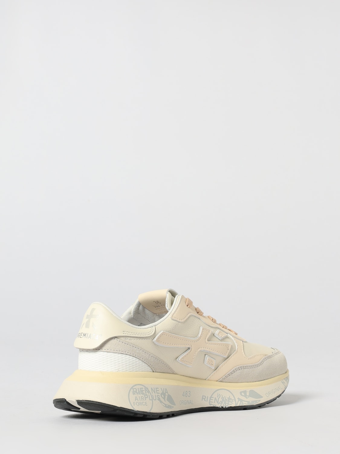 PREMIATA ZAPATILLAS: Zapatillas mujer Premiata, Beige - Img 3