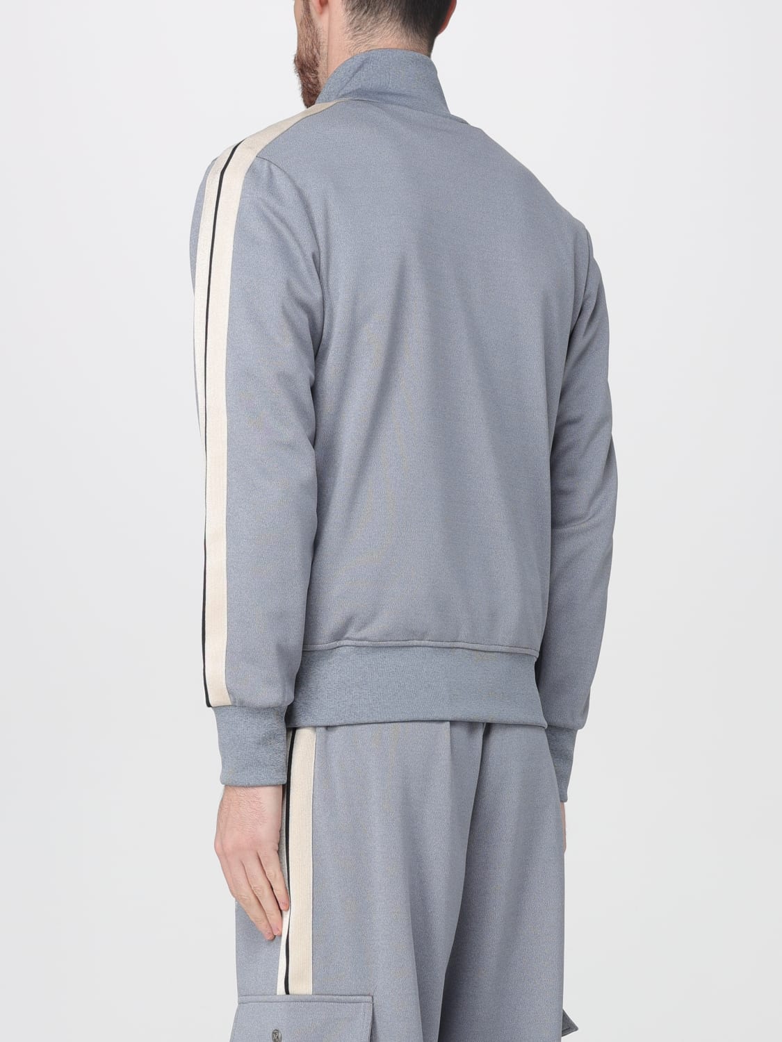 PALM ANGELS SWEATSHIRT: Sweatshirt men Palm Angels, Grey - Img 3