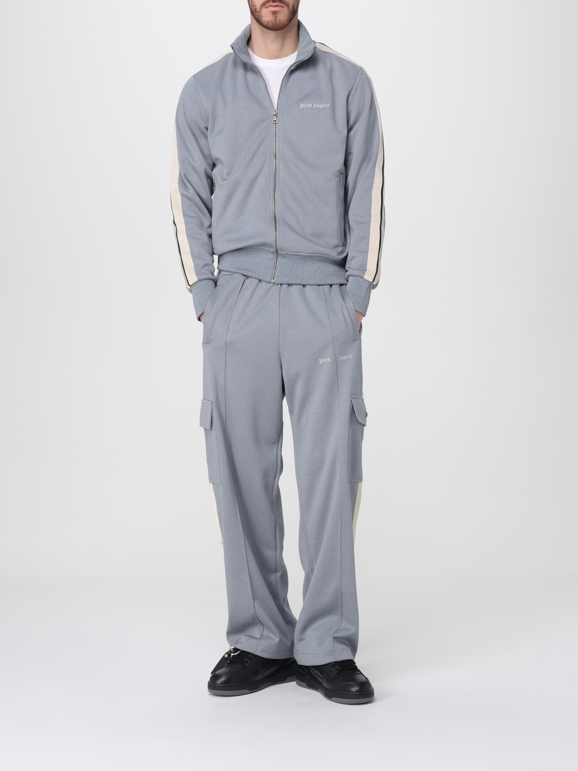 PALM ANGELS HOSE: Hose herren Palm Angels, Grau - Img 2