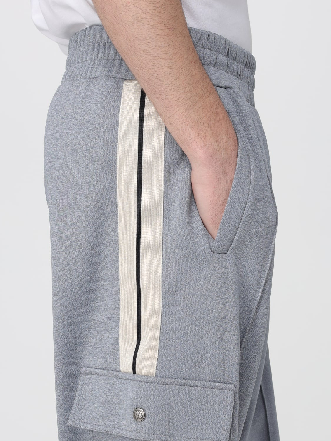 PALM ANGELS HOSE: Hose herren Palm Angels, Grau - Img 4