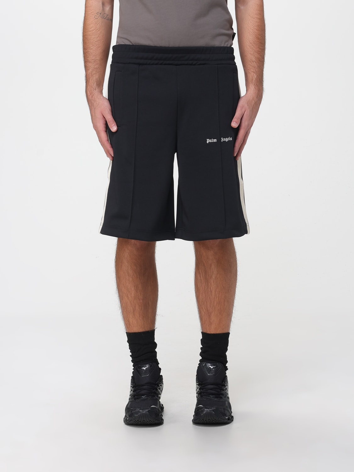 PALM ANGELS SHORTS: Pants men Palm Angels, Black - Img 1