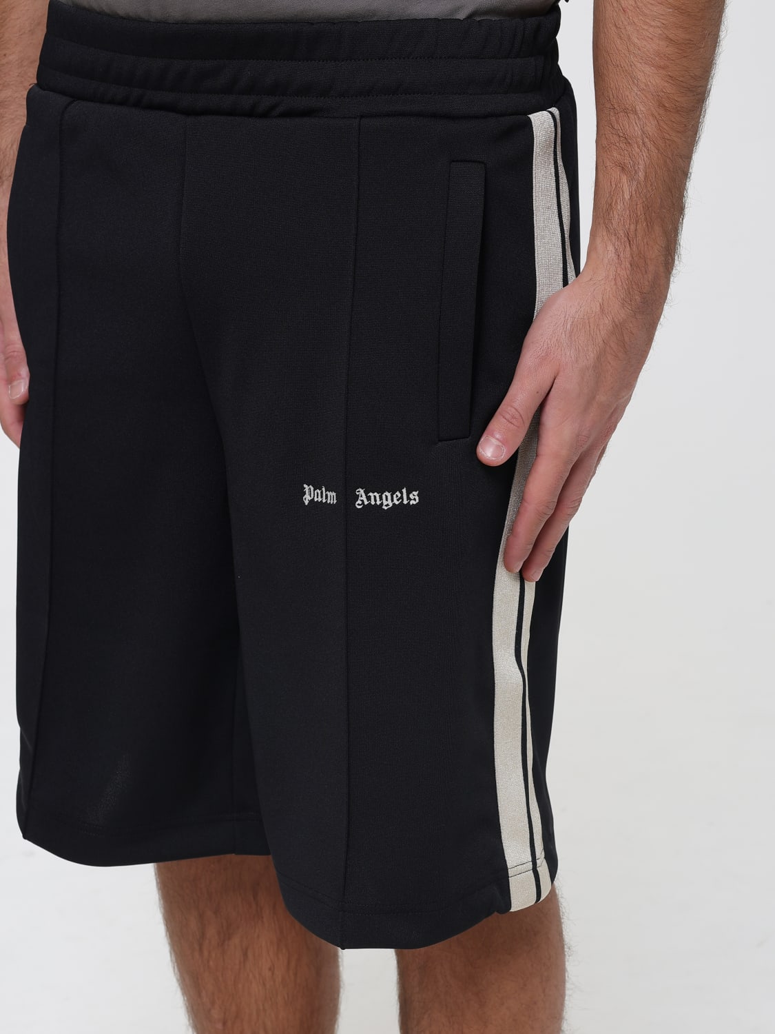 PALM ANGELS SHORTS: Pants men Palm Angels, Black - Img 4
