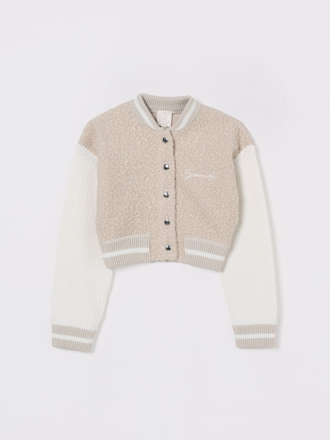 GIVENCHY SWEATER: Sweater kids Givenchy, Beige - Img 1