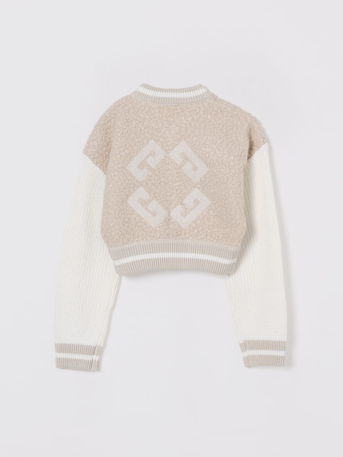 GIVENCHY SWEATER: Sweater kids Givenchy, Beige - Img 2