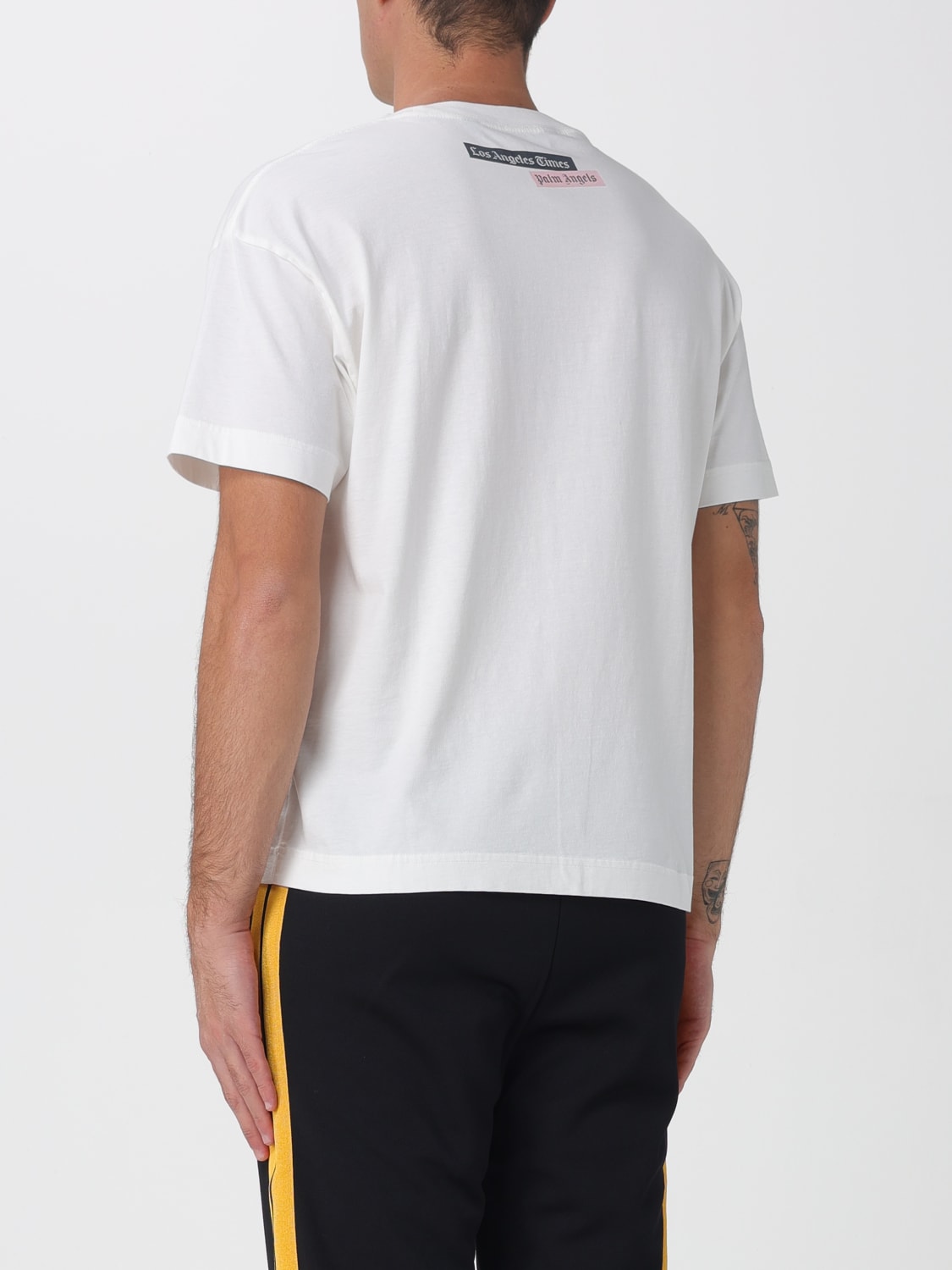 PALM ANGELS T-SHIRT: T-shirt men Palm Angels, White - Img 3