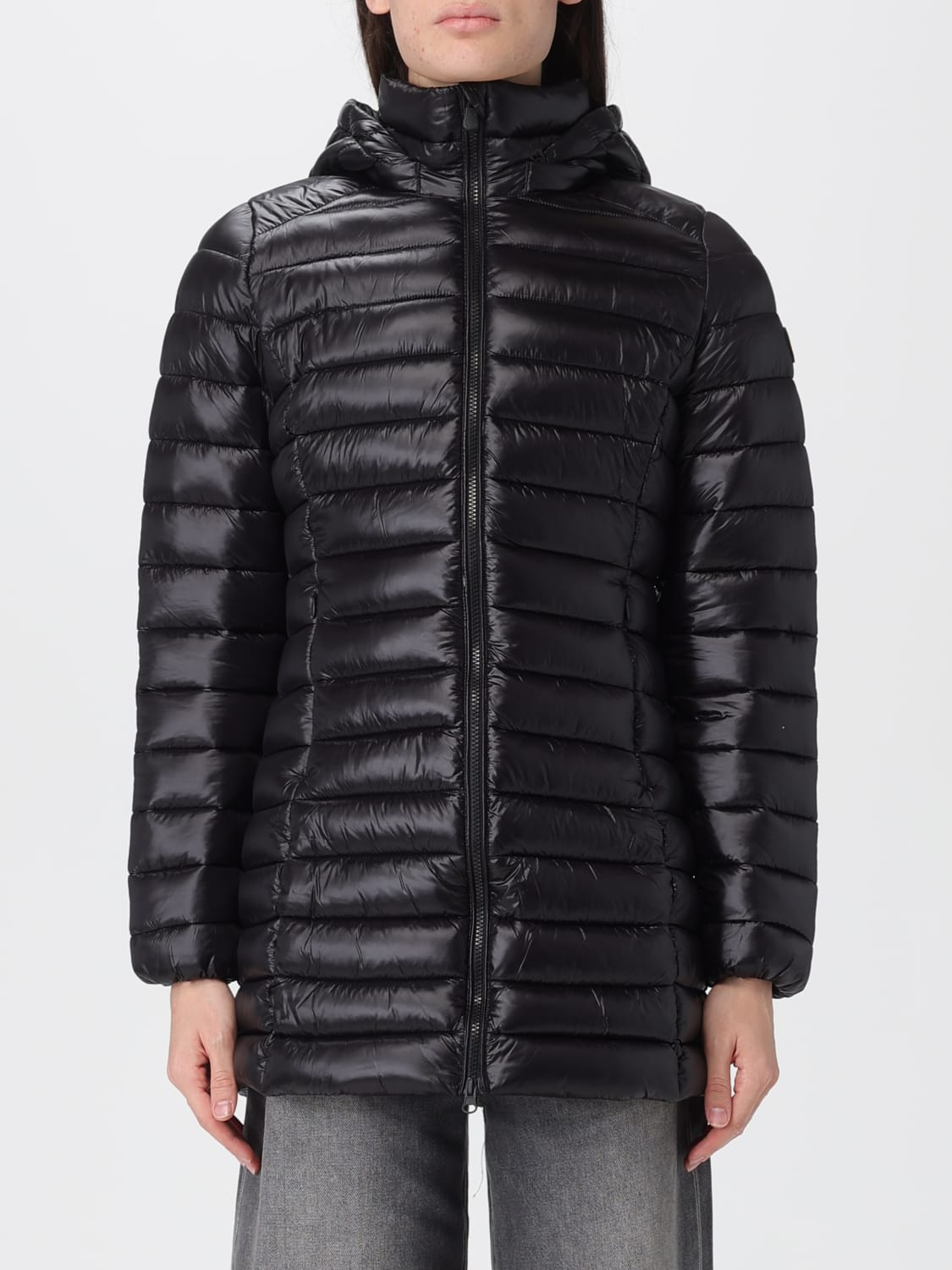 SAVE THE DUCK CHAQUETA: Abrigo mujer Save The Duck, Negro - Img 1