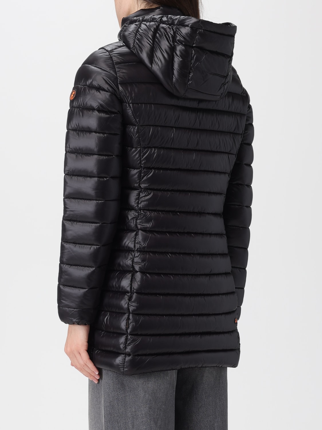 SAVE THE DUCK CHAQUETA: Abrigo mujer Save The Duck, Negro - Img 2