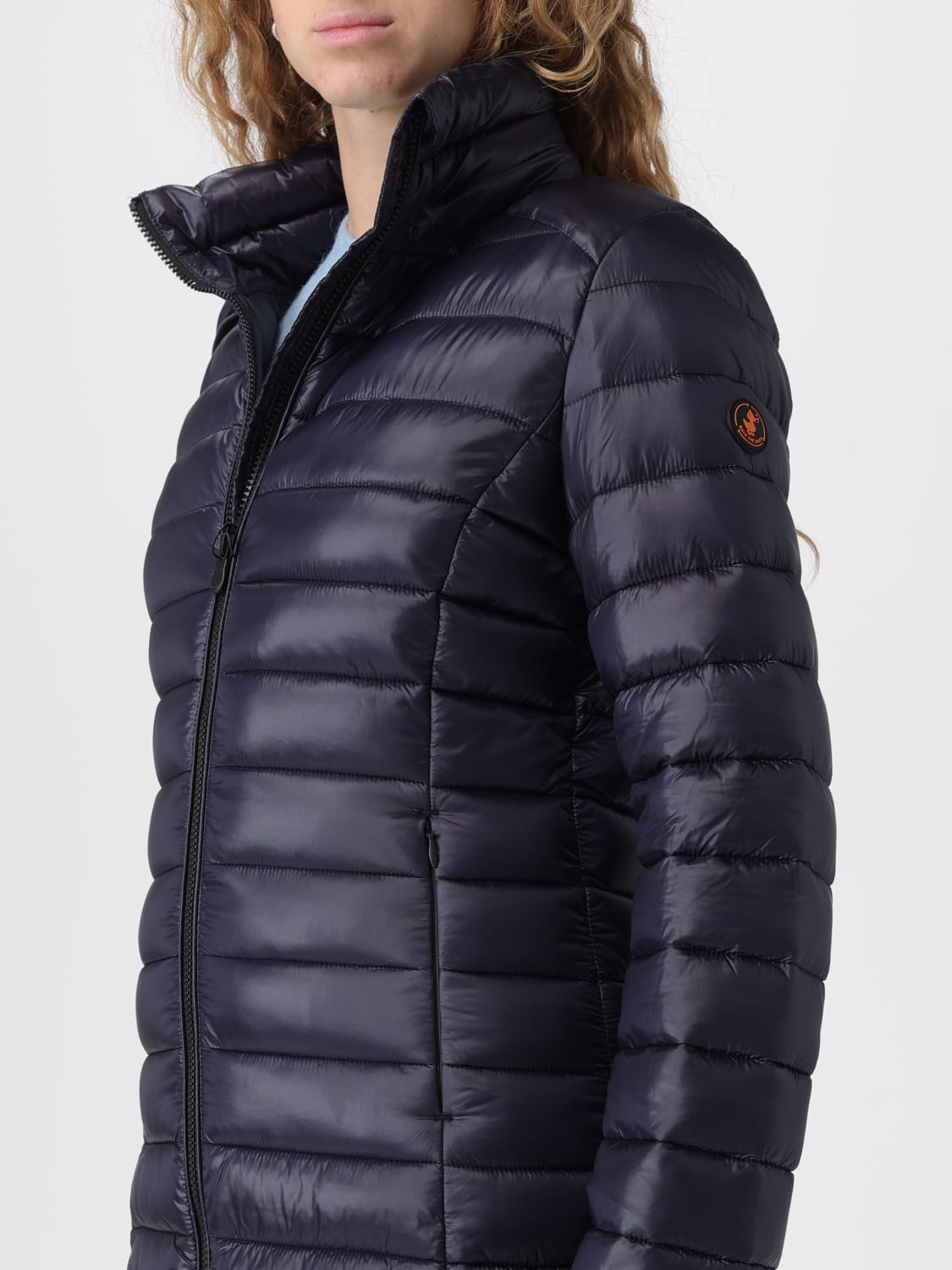 SAVE THE DUCK JACKET: Coat woman Save The Duck, Blue - Img 4