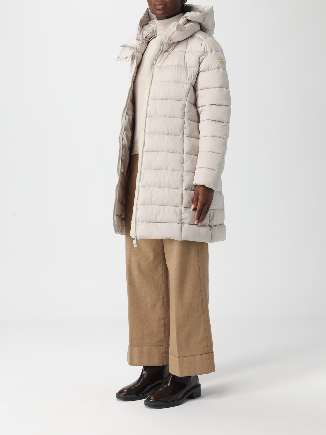 SAVE THE DUCK JACKE: Mantel damen Save The Duck, Beige - Img 3