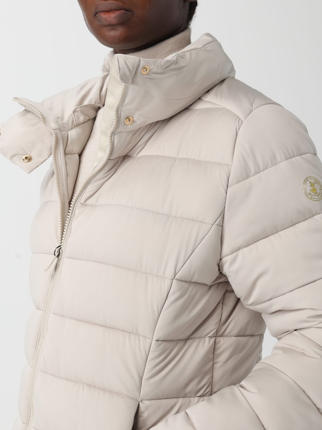 SAVE THE DUCK JACKE: Mantel damen Save The Duck, Beige - Img 4