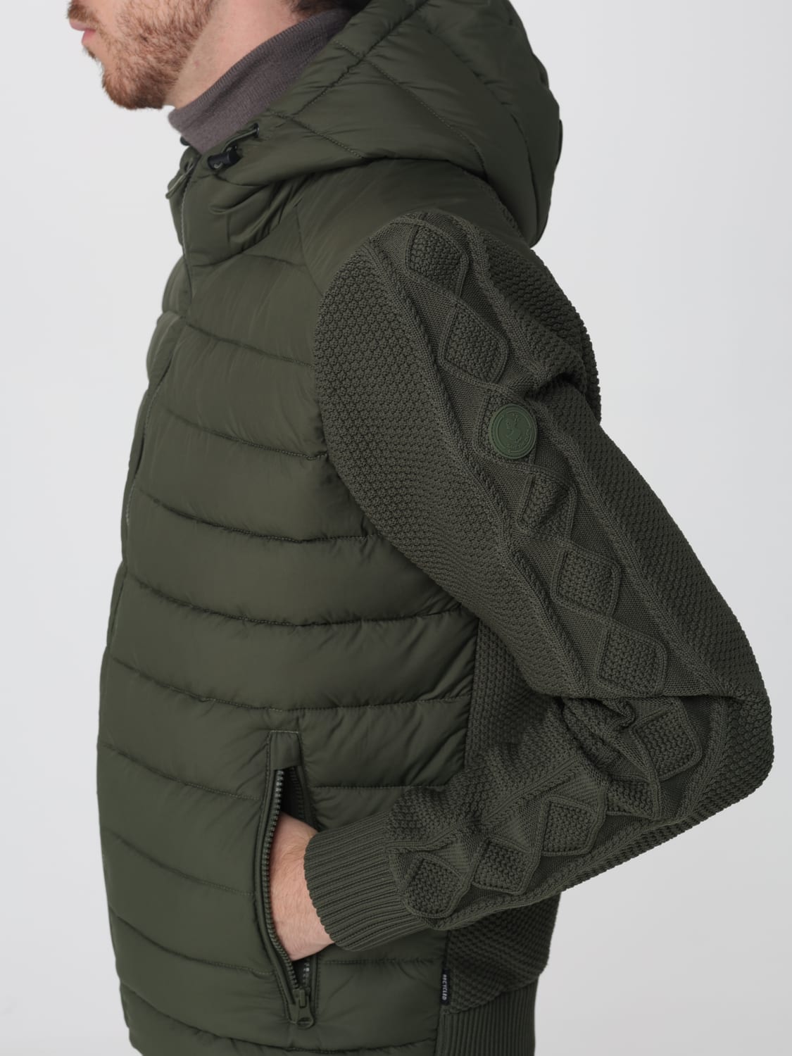 SAVE THE DUCK JACKET: Blazer men Save The Duck, Green - Img 4