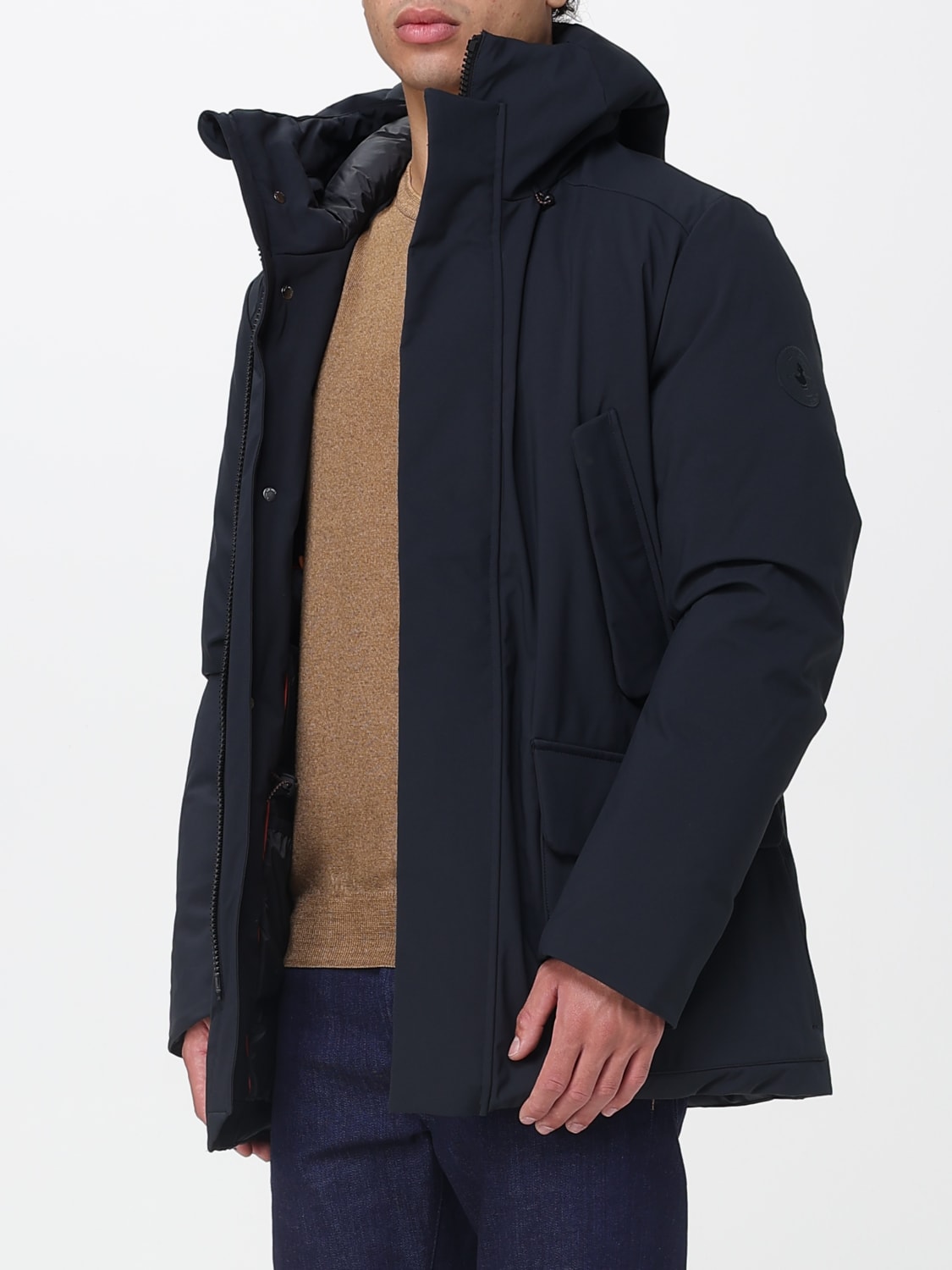 SAVE THE DUCK COAT: Coat men Save The Duck, Black - Img 3