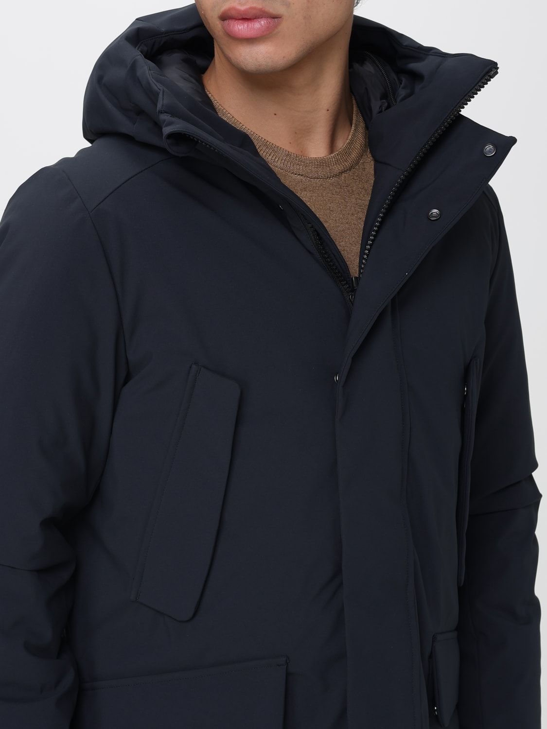 SAVE THE DUCK COAT: Coat men Save The Duck, Black - Img 4