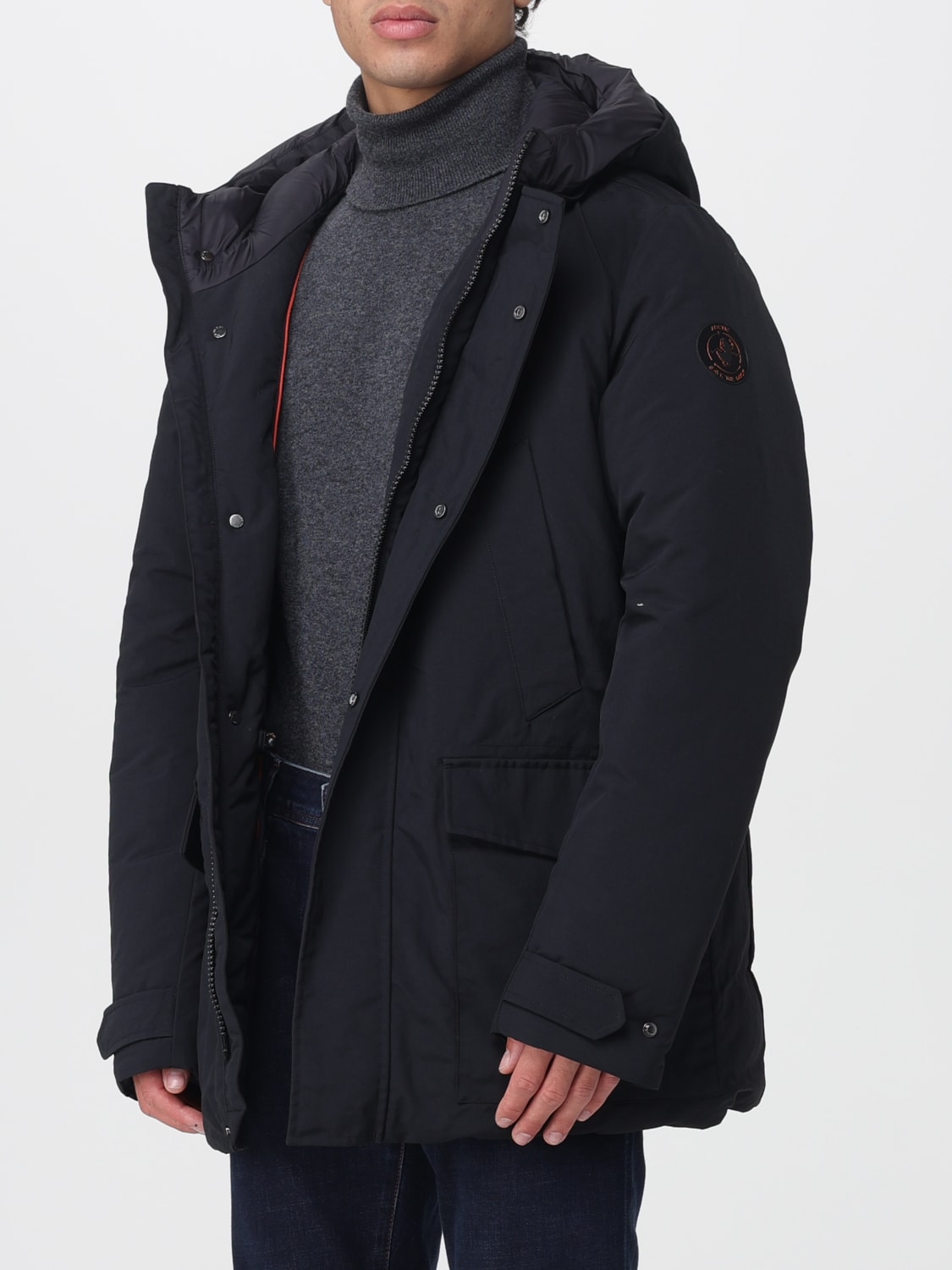 SAVE THE DUCK MANTEL: Mantel herren Save The Duck, Schwarz - Img 3