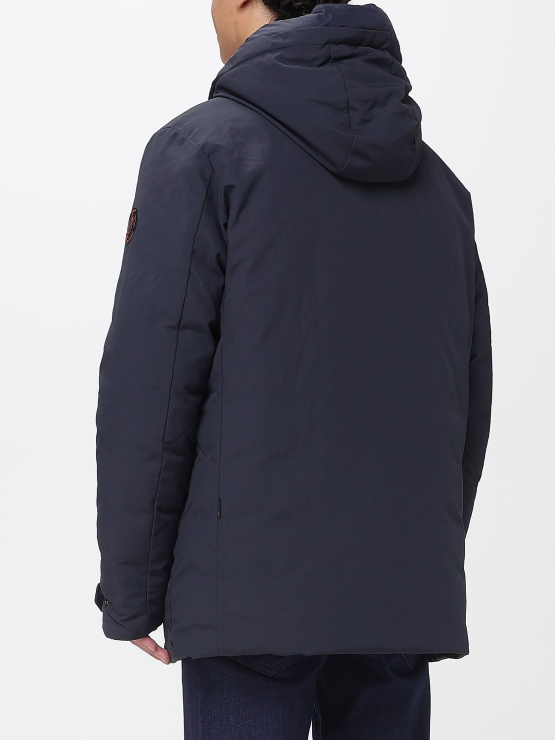 SAVE THE DUCK COAT: Coat men Save The Duck, Blue - Img 2