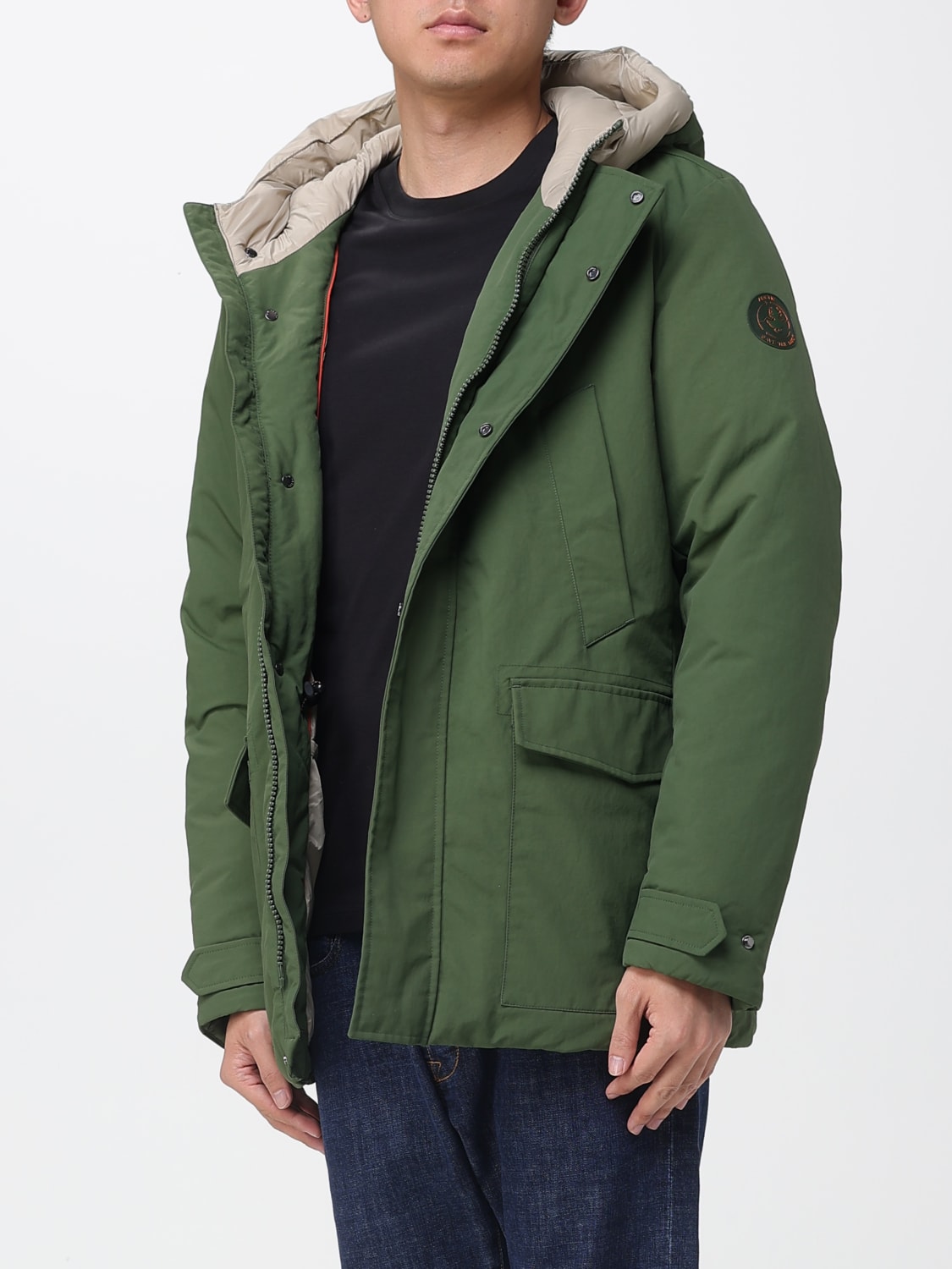 SAVE THE DUCK MANTEL: Mantel herren Save The Duck, Grün - Img 3