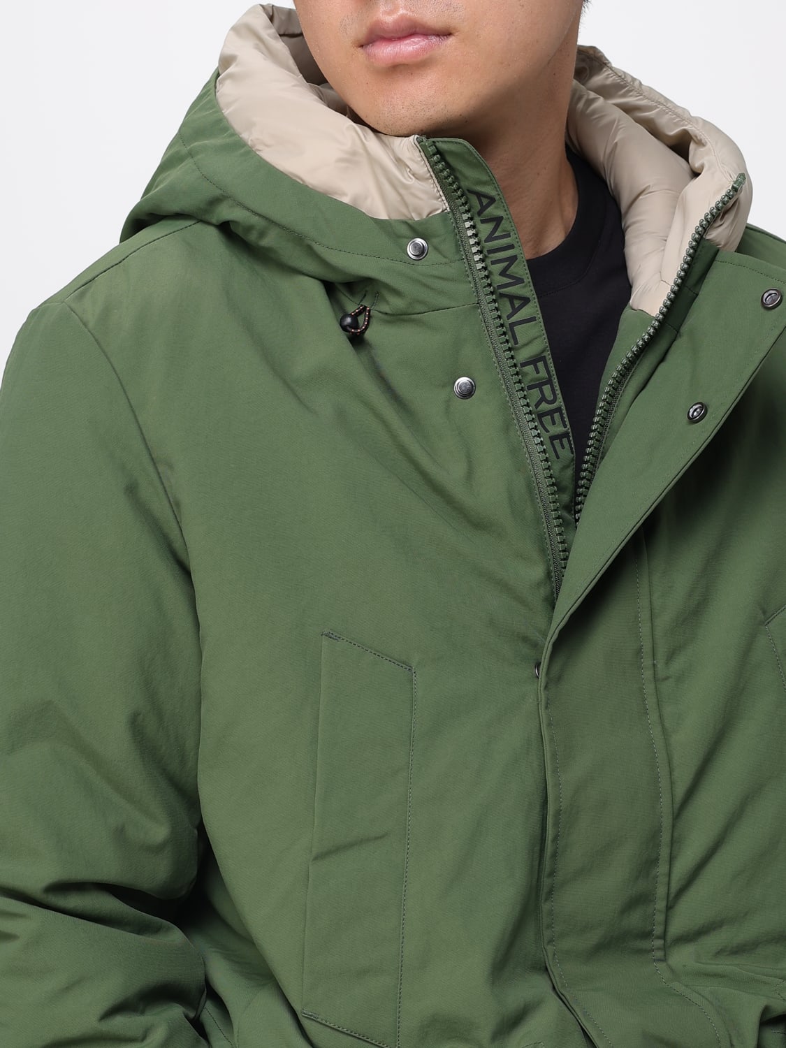 SAVE THE DUCK MANTEL: Mantel herren Save The Duck, Grün - Img 4