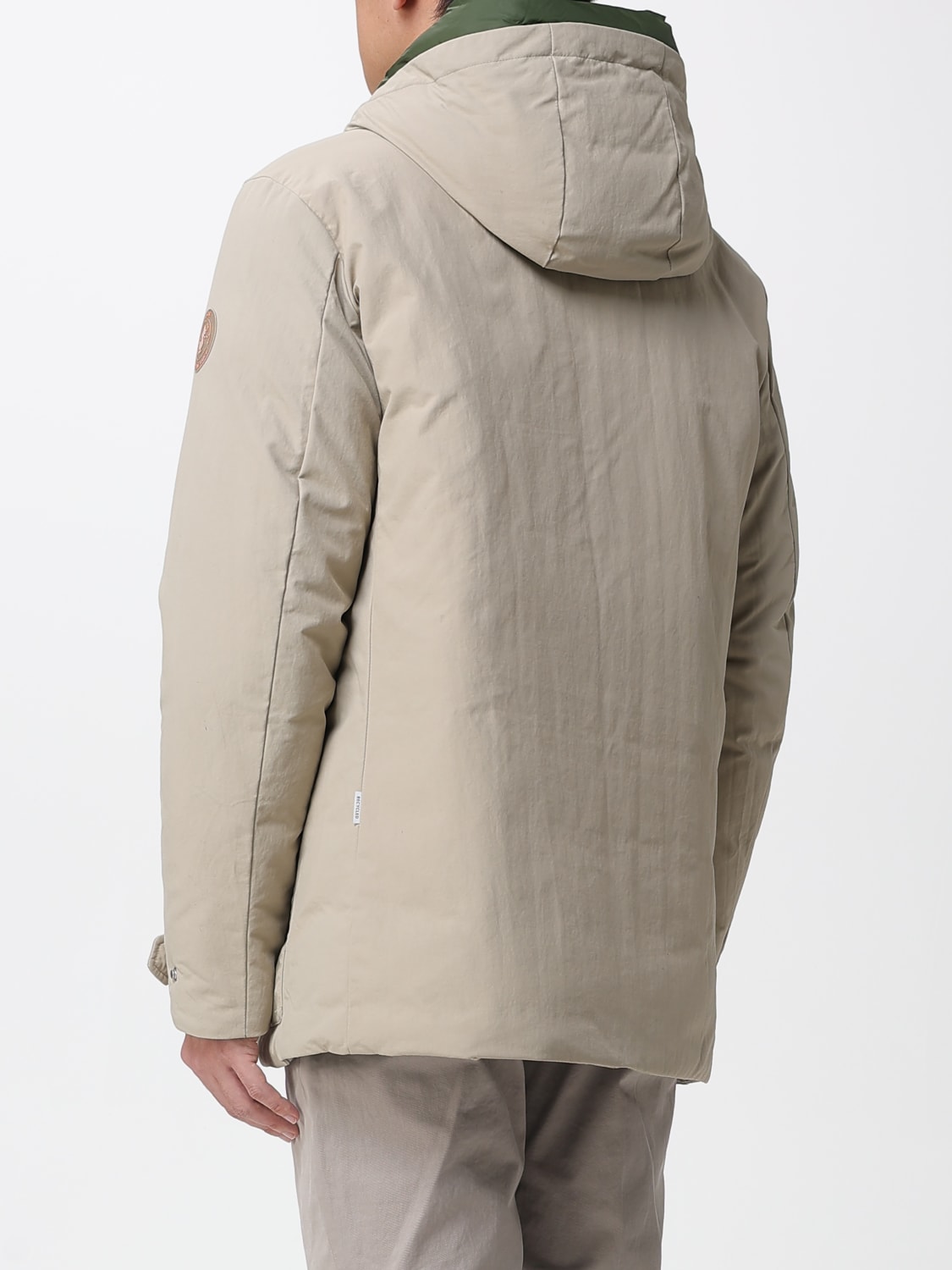 SAVE THE DUCK COAT: Coat men Save The Duck, Beige - Img 2