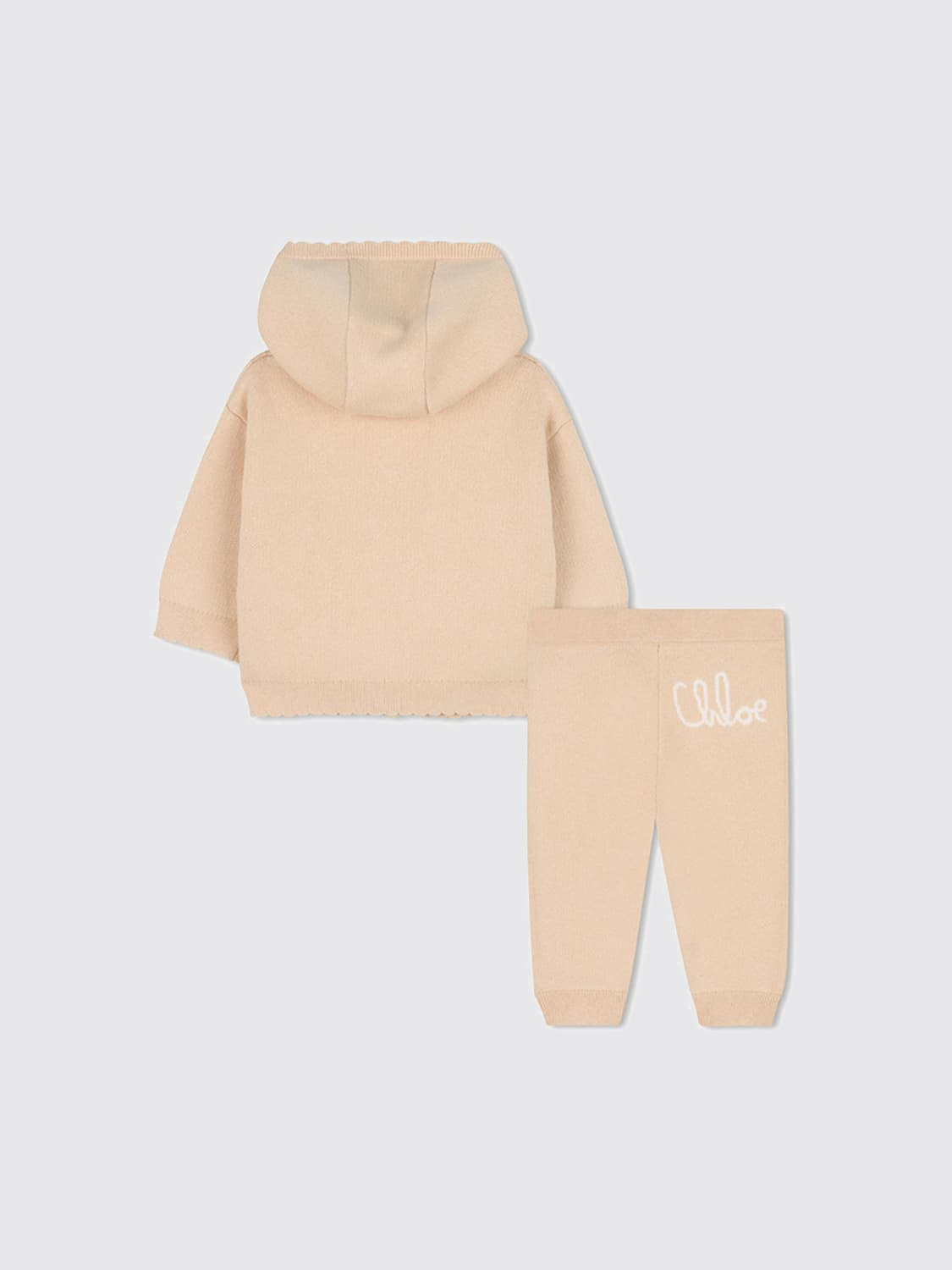 CHLOÉ JUMPSUIT: Romper kids ChloÉ, Beige - Img 2