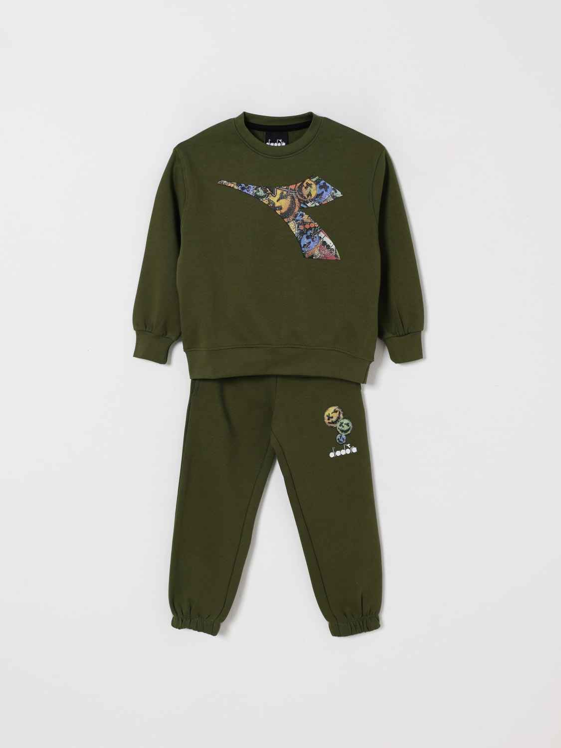 DIADORA CLOTHING SET: Suit kids Diadora, Green - Img 1
