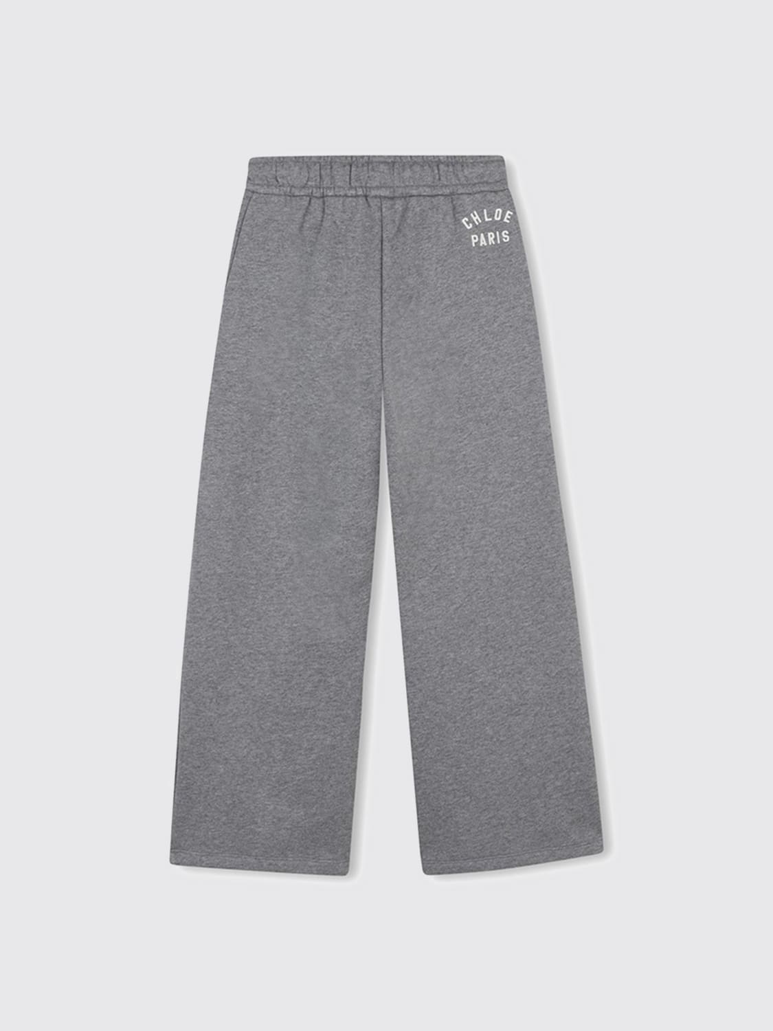 CHLOÉ PANTS: Pants kids ChloÉ, Grey - Img 2