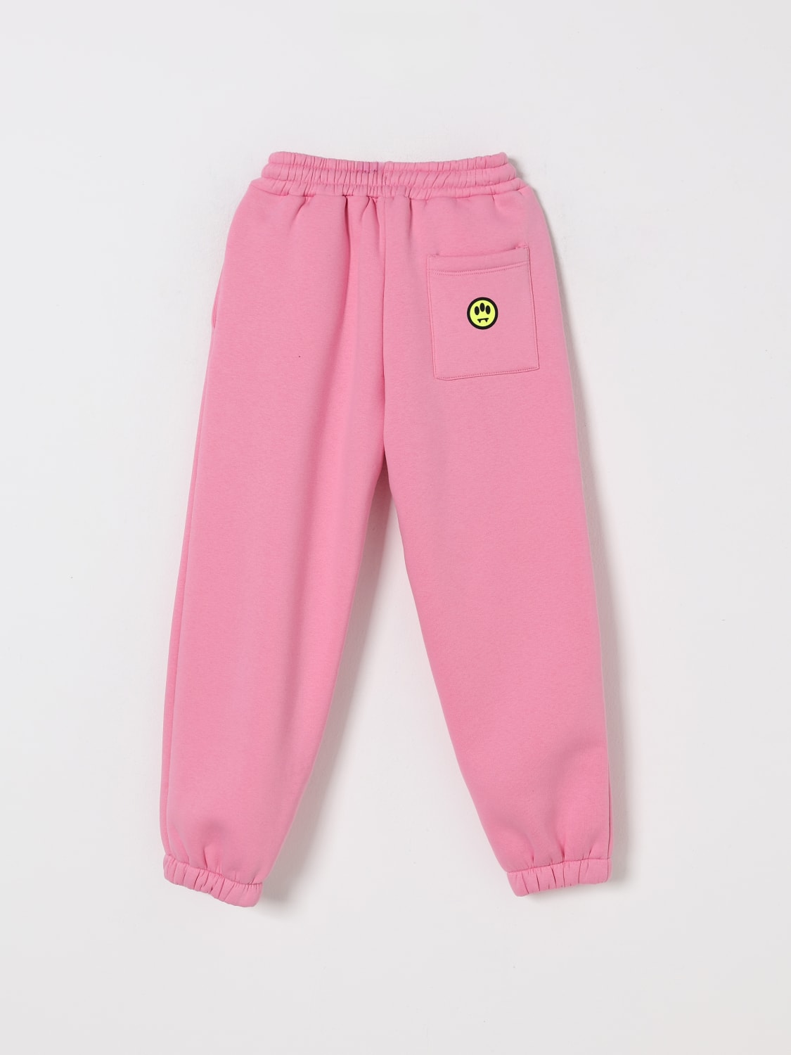 BARROW KIDS PANTALONI: Pantalone jogging Barrow Kids in cotone con logo , Rosa - Img 2