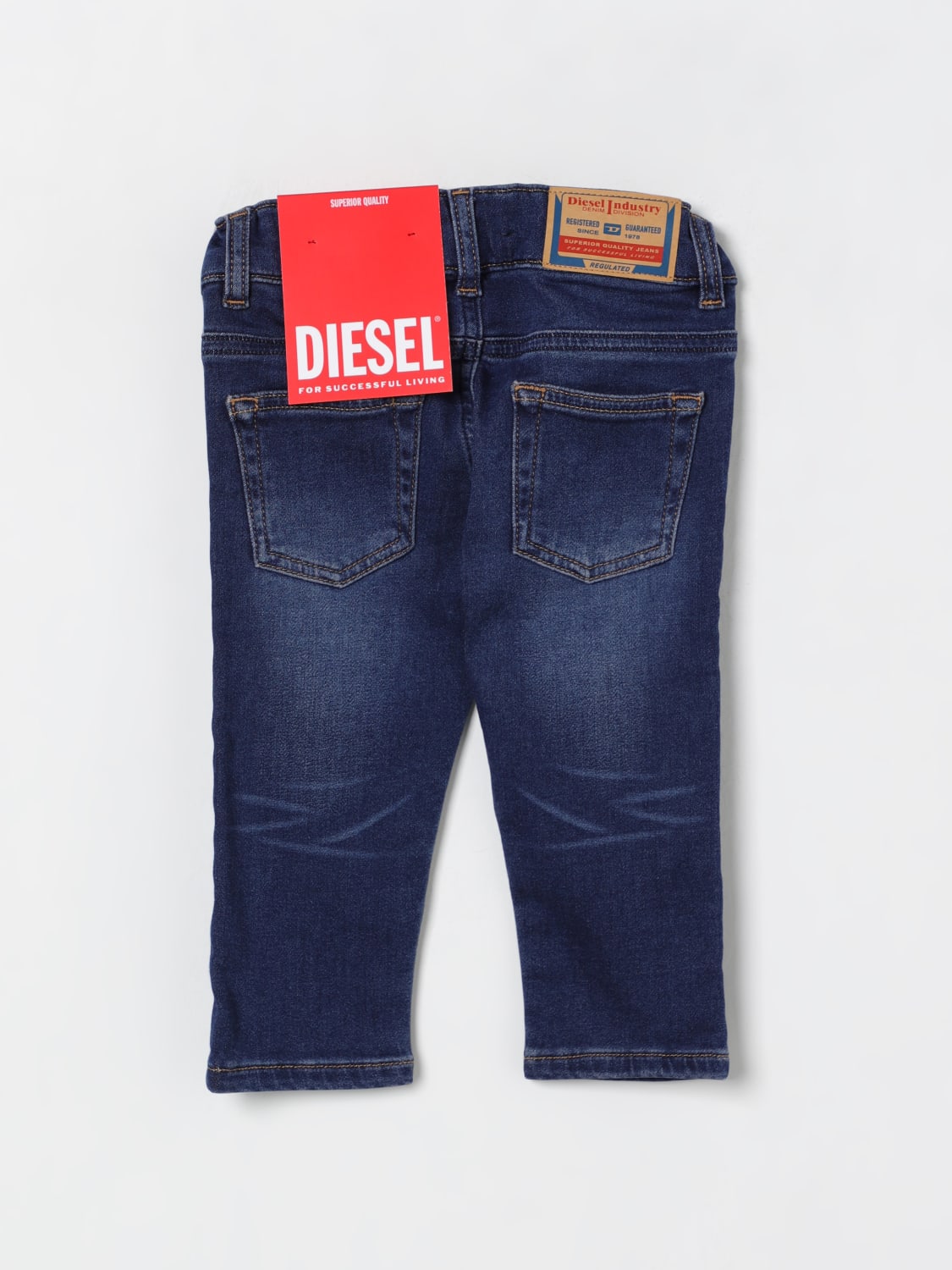 DIESEL JEANS: Jeans Diesel in denim di cotone , Denim - Img 2