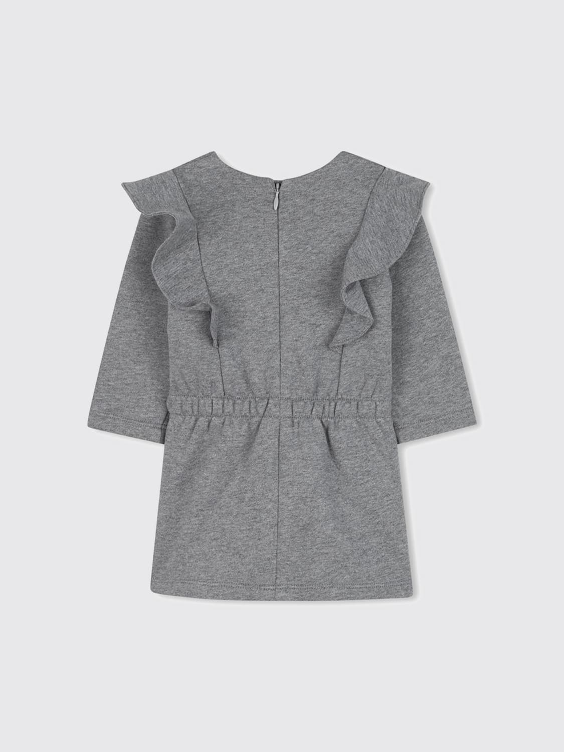 CHLOÉ ROMPER: Romper kids ChloÉ, Grey - Img 2