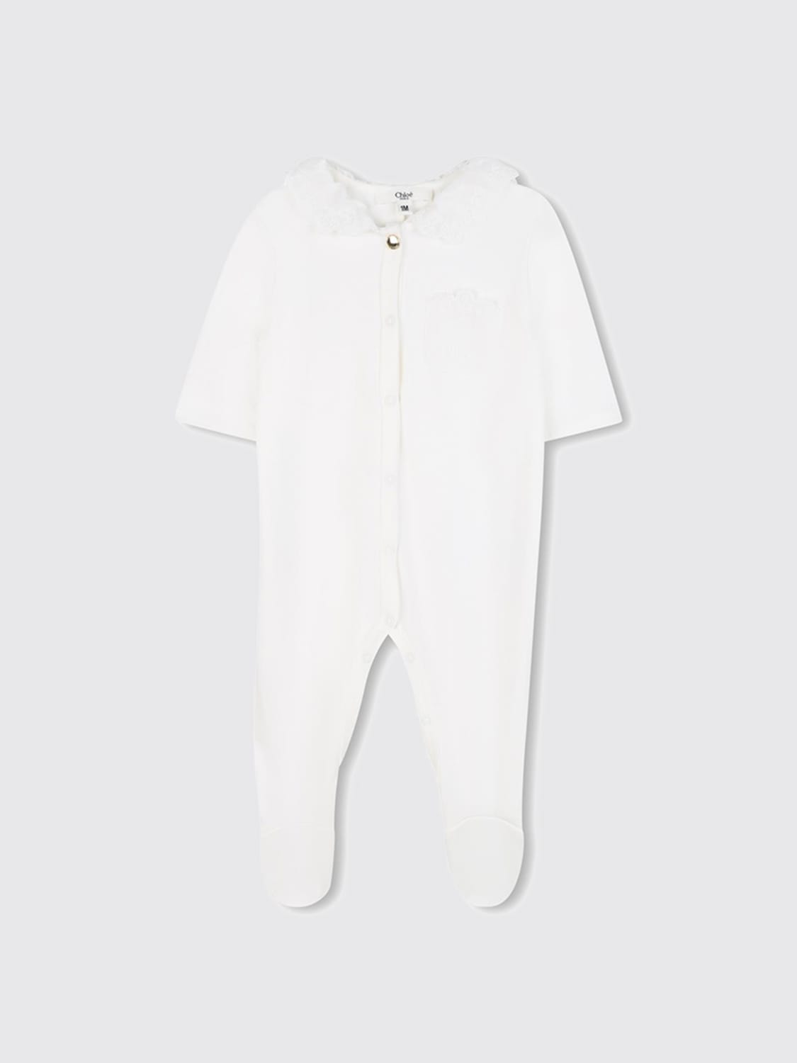CHLOÉ JUMPSUIT: Tracksuit kids ChloÉ, White - Img 3