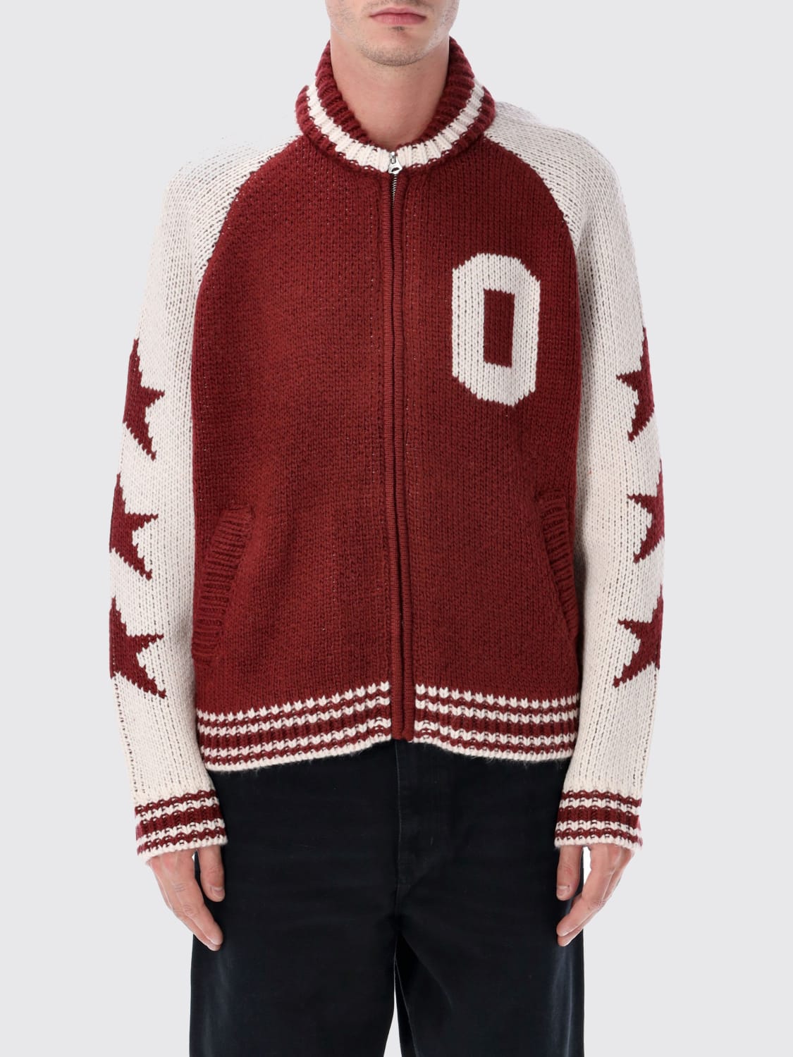 OBEY PULLOVER: Pullover herren Obey, Rot - Img 1