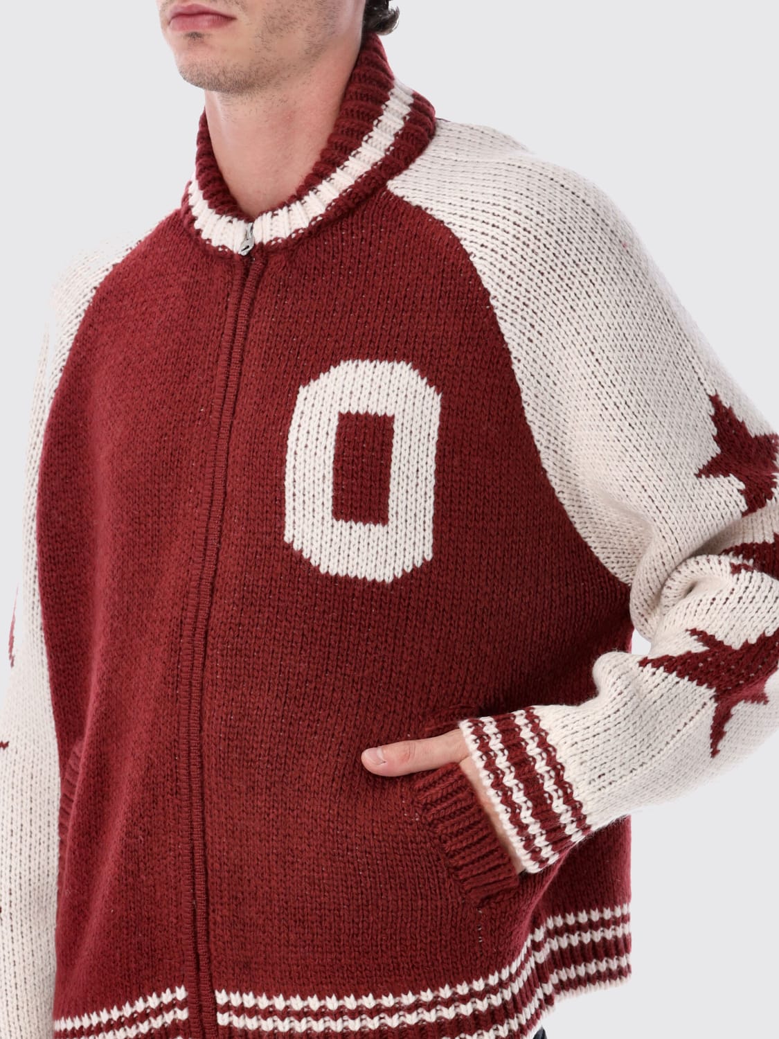 OBEY PULLOVER: Pullover herren Obey, Rot - Img 3